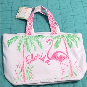 NWT Lilly Pulitzer studio hand painted tote